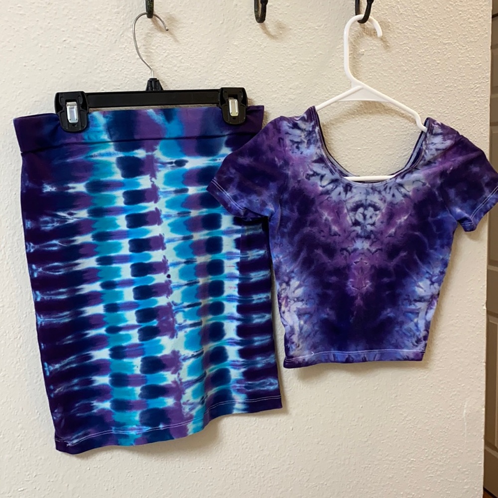 Mini skirt set